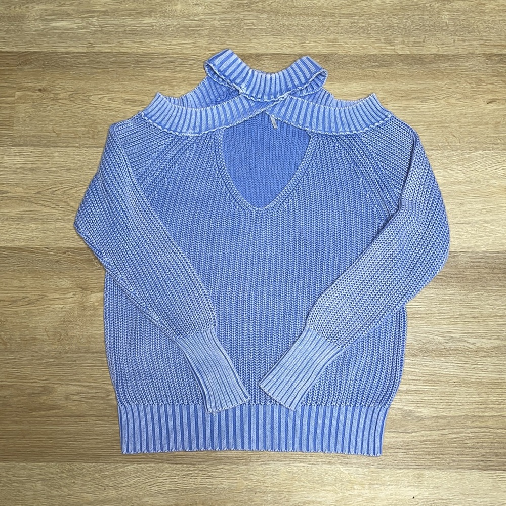 free people half moon bay pullover sweater - Picture 3 of 5